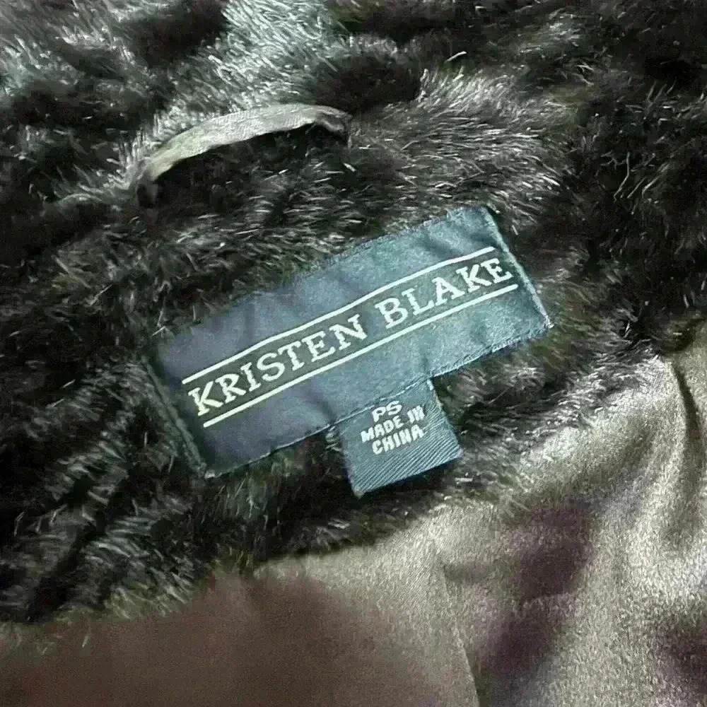 KRISTEN BLAKE faux fur brown jacket - Picture 2 of 5